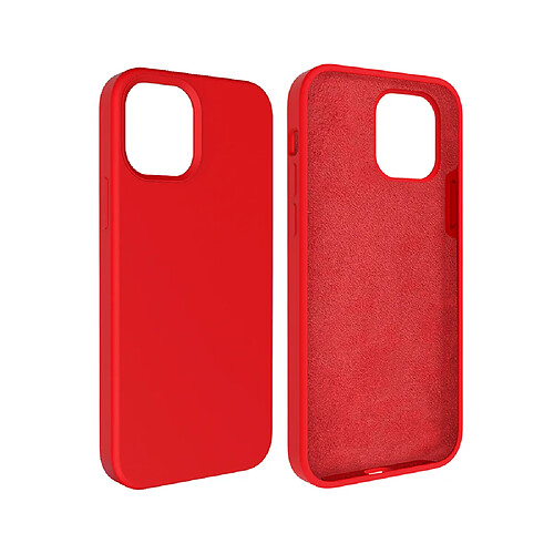 Ozzzo cyoo premium liquid silicone apple iphone 13 pro hard coque red