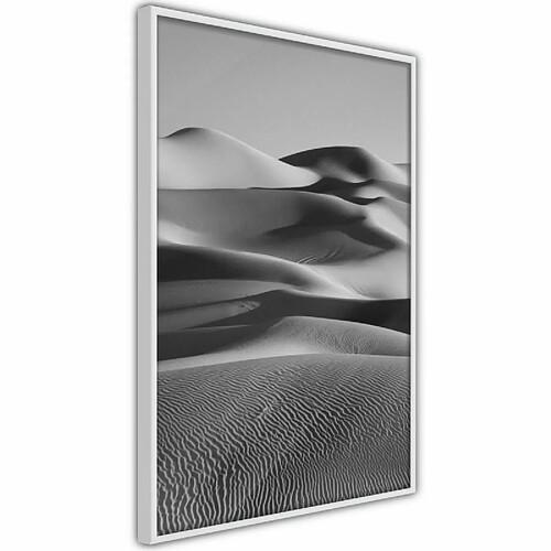 Paris Prix Affiche Murale Encadrée Ocean of Sand II 30 x 45 cm Blanc