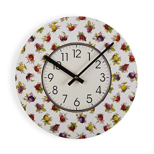 Horloge Murale Versa Bois 4 x 29 x 29 cm