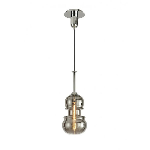 Luminaire Center Suspension Sonata Chrome poli 1 ampoule 75cm