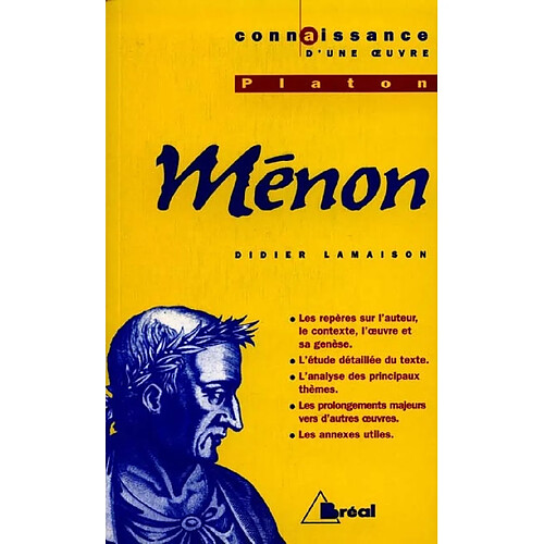 Ménon, Platon · Occasion