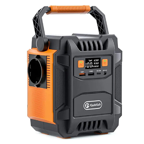 Flashfish A201 200 W, centrale électrique portable, 172,8 W/48 000 mAh, générateur solaire de secours avec prises 220 V CA