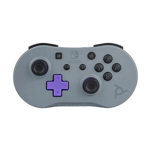 Mini Manette sans fil Pdp pour Nintendo Switch Gris