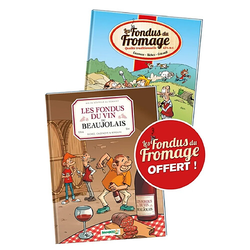 Les fondus du vin du Beaujolais + Les fondus du fromage offert