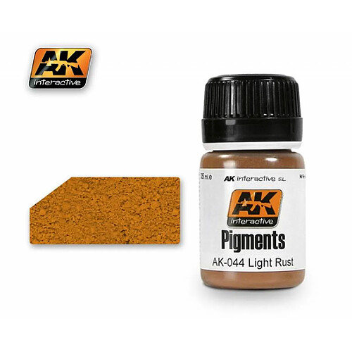 Ak Interactive Peintures Pigment Rouille Claire