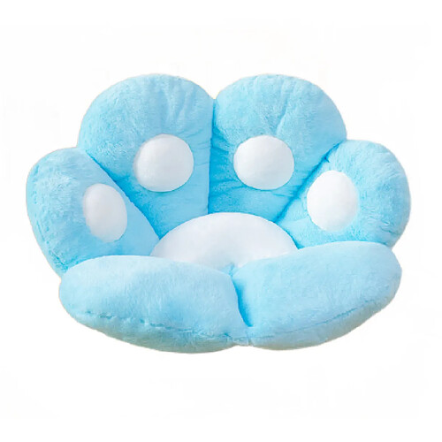 Universal Coussin d'assise en peluche de griffe de panda Plaque intérieure Canapé en peluche Oreiller décoratif animal coloré généré pour les enfants | Oreiller de luxe (60 * 52cm)