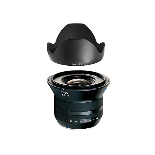 ZEISS Objectif Touit T* 12 mm f/2,8 FUJIFILM X + paresoleil