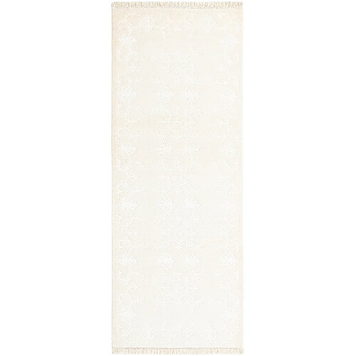 Vidal Tapis de couloir en laine 201x79 beige Darya