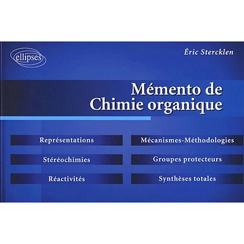 Mémento de chimie organique · Occasion