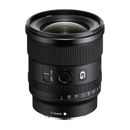 SONY Objectif SEL FE 20mm f/1.8 G Garanti 2 ans