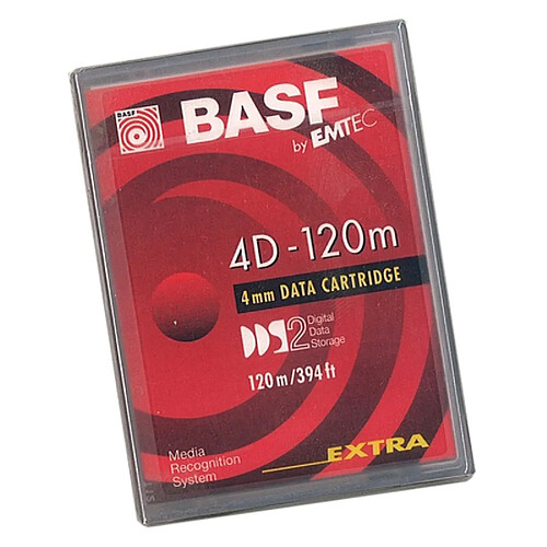 Cartouche Lecteur Bande DDS-2 BASF 4D-120m EMT343827EUS 4GB / 8GB · Occasion