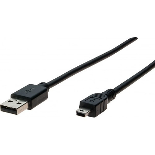 Abi Diffusion Cordon USB 2.0 type A / mini B - 2,0 m