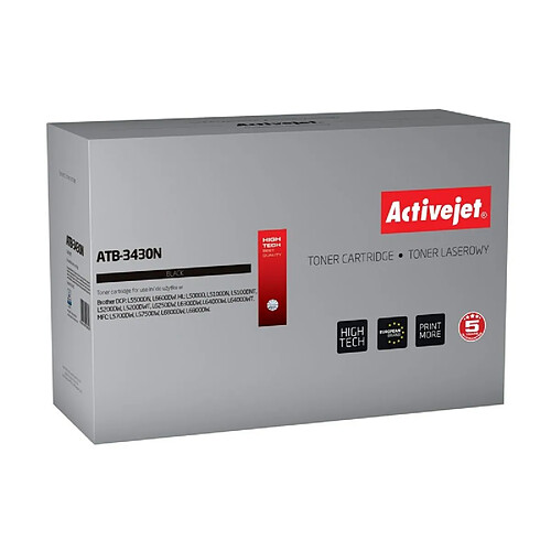 Activejet? Toner Activejet ATB-3430N Noir