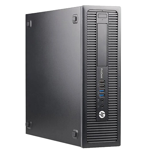 PC HP ProDesk 600 G1 SFF Intel i7-4770 RAM 16Go Disque 500Go Windows 10 Wifi · Occasion