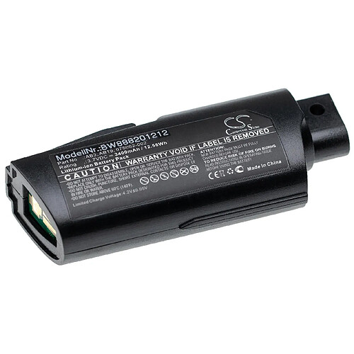 vhbw batterie remplace Intermec 075082-002, AB19, AB3 pour scanner de code-barres POS (3400mAh, 3,7V, Li-Ion)