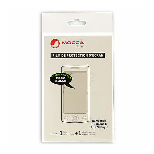 Mocca Film protecteur antistatique pour Sony Xperia E