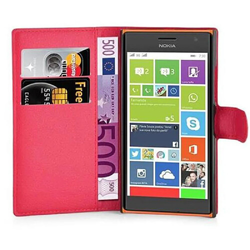 Cadorabo Coque Nokia Lumia 730 Etui en Rouge