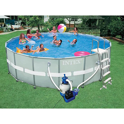 Piscine tubulaire Intex Ultra Frame 5,49 x 1,32 m