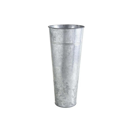 Aubry Gaspard Vase de jardin en zinc lourd 50 cm.