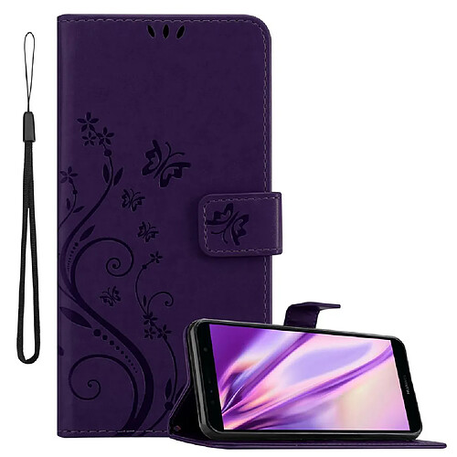 Cadorabo Coque Honor 7A / Huawei Y6 PRIME 2018 Etui en Mauve