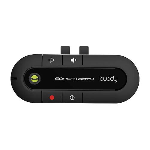 Kit mian libre Bluetooth Multipoint Bouton de commande Supertooth Buddy Noir