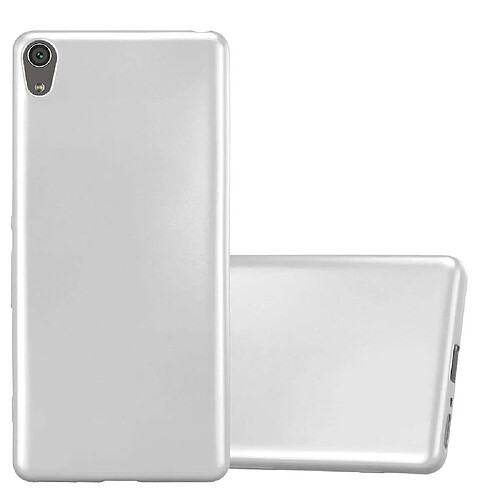 Cadorabo Coque Sony Xperia XA Etui en Argent