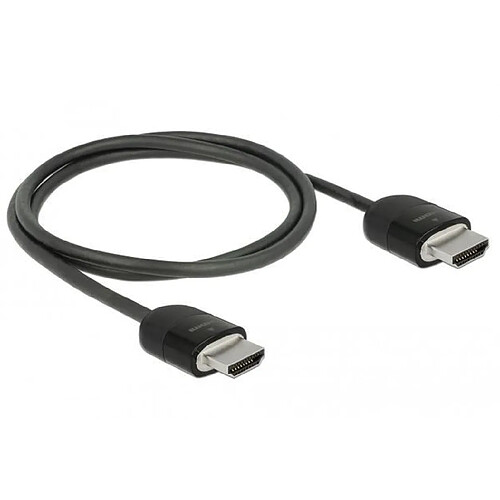 DELOCK Câble HDMI Premium 4K 60 Hz 1 m