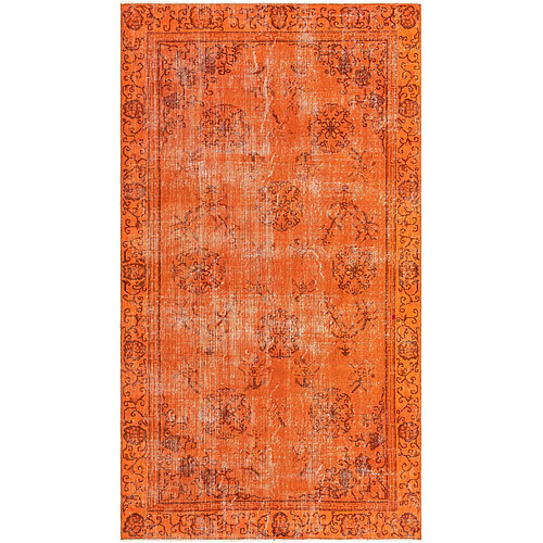 Vidal Tapis de laine 279x152 orange Ultra Vintage