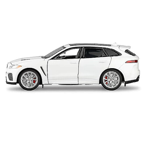 Universal 1: 32 Jaguar F Rhythm SUV Alliage Car Toy (blanc)