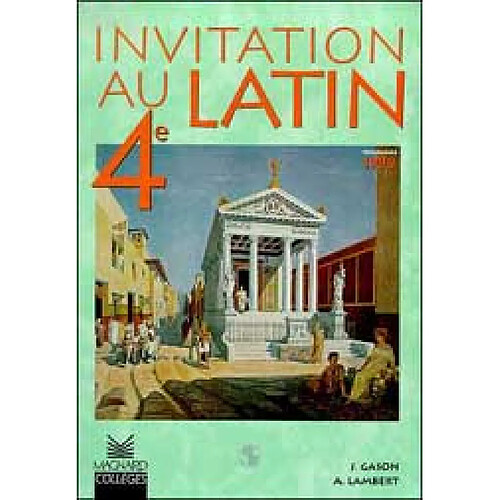 Invitation au latin, 4e · Occasion