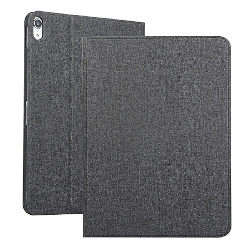 Wewoo Coque Souple Étui de protection universel en TPU tissu Artisanat pour iPad Pro 11 pouces 2018 avec support Noir