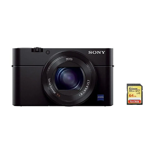 SONY RX100 III + 64GB SD card