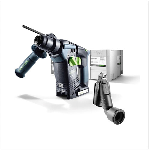 Festool BHC 18 Li Basic Perforateur sans fil avec boîtier Systainer - sans Batterie, ni Chargeur ( 574723 ) + Buse pour poussière de perçage D 27 BSD ( 500483 )