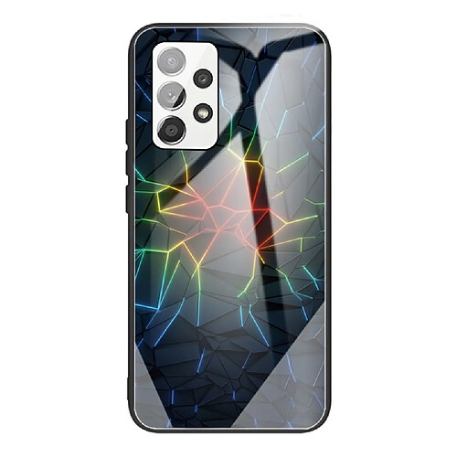 Coque en TPU anti-rayures géométrie pour votre Samsung Galaxy A52 5G/4G