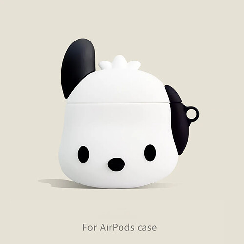 GUPBOO Airpods Coque Housse Étui Protecteur Compatible pour AirPods1/2-Dessin animé mignon pacha chien fille