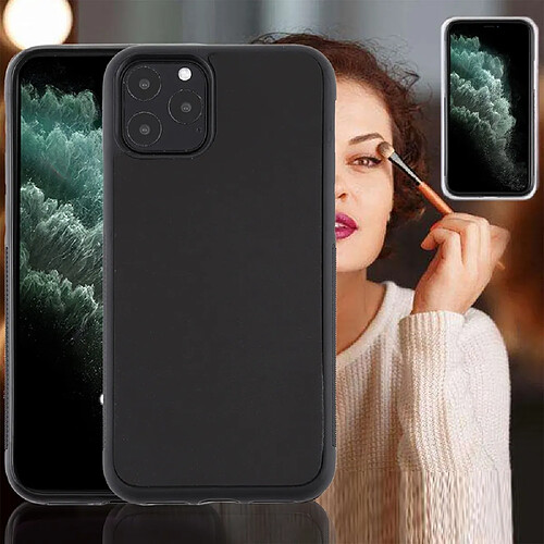 Wewoo Coque Rigide Pour iPhone 11 Pro TPU + PC Couverture de protection arrière anti-gravitation anti-gravité Noir