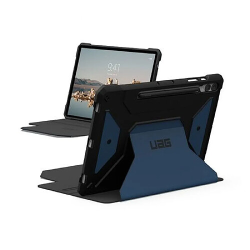 UAG Coque METROPOLIS SE pour Galaxy Tab S9 Plus Mallard Bleu