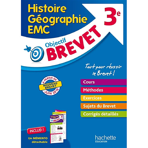 Histoire géographie, EMC 3e · Occasion