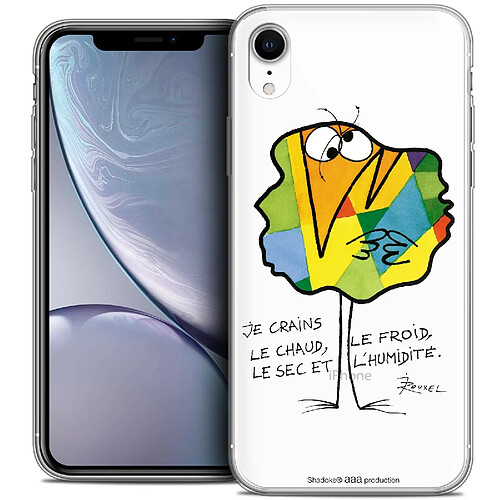 Caseink Coque Housse Etui Apple iPhone Xr (6.1 ) [Crystal Gel HD Collection Les Shadoks ? Design Chaud ou Froid - Souple - Ultra Fin - Imprimé en France]