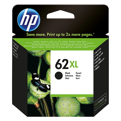 HP 62XL High Yield Black Original ink cartridge