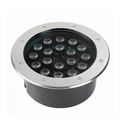 Tradex Projecteur encastré 18W Projecteur LED d'extérieur pour jardin 18W