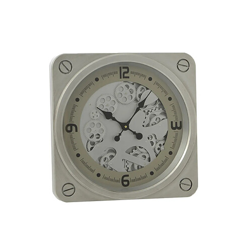 Amadeus Horloge carrée Jules 49 cm Argent