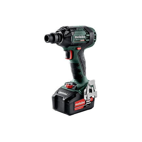 Boulonneuse à chocs METABO - SSW 18 LTX 300 BL 2 x 5,2 Ah Li-Power, ASC 55, coffret - 602395650