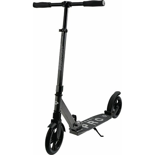 Schildkröt City Scooter Street Pro, en Aluminium de Haute Qualité, Roues de 200 mm, Plateau Extra Large, Pliable, Grand Confort de Conduite, pour Jeunes et Adultes, 510020