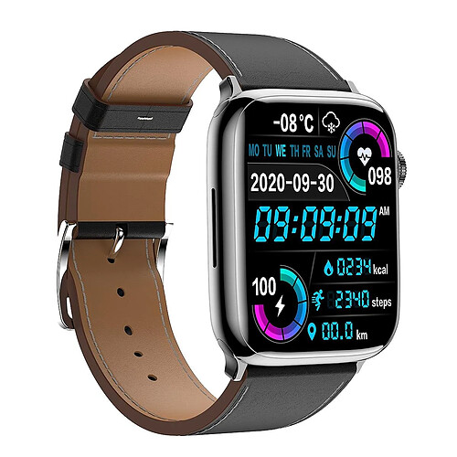 Yonis Montre Connectée HD NFC Appels Bluetooth