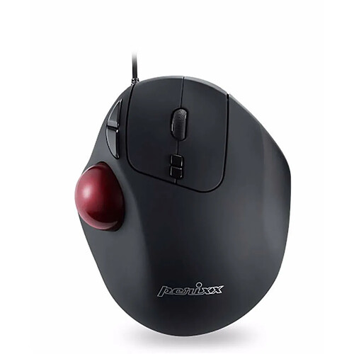 PERIXX Trackball filaire USB Ergonomique PERIMICE-517