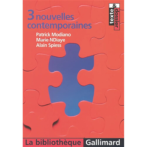 3 nouvelles contemporaines · Occasion