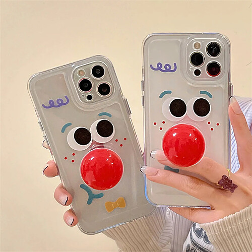 GUPBOO Étui pour iPhone11ProMax Coque de téléphone drôle de clown