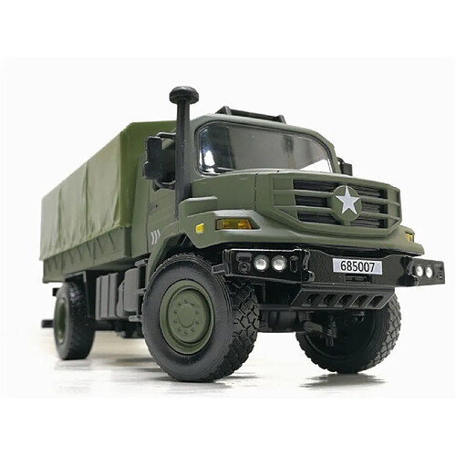 Universal Véhicule de transport militaire en alliage de haute qualité, modèle de véhicule tout-terrain pour garçons(Vert)