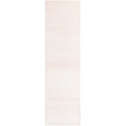 Vidal Tapis de couloir en laine 292x84 beige Darya